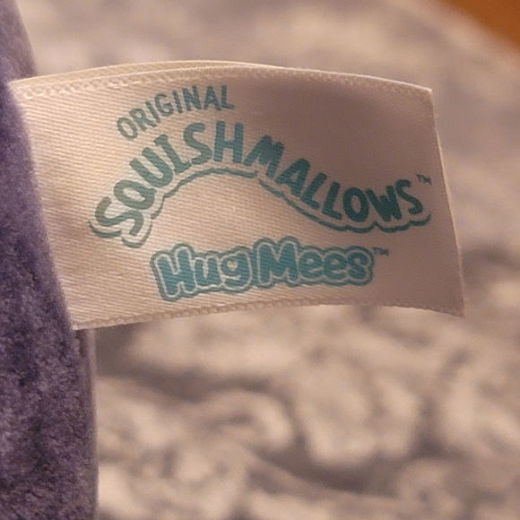 Squishmallows HugMees Plush in Purple and Cream - Picture 7 of 9